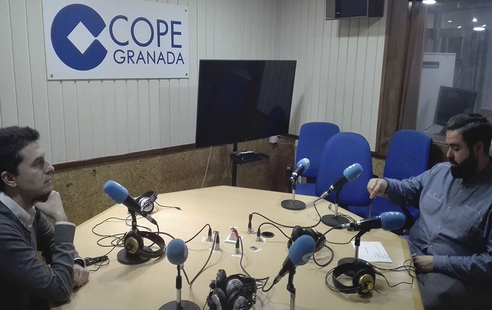 José Fernando López Navarro y Fran Viñuela, en COPE Granada