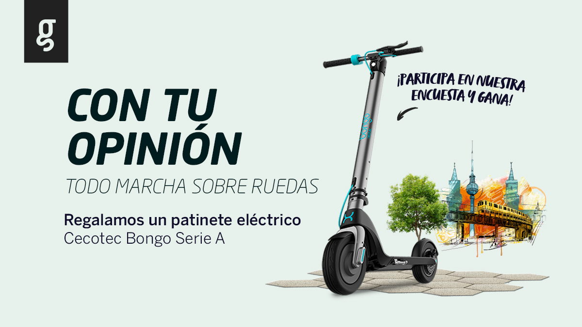 Participa en nuestra encuesta y gana un patinete eléctrico Cecotec Bongo Serie A