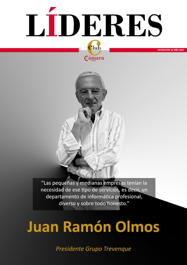 Juan Ramón Olmos Vico, en la revista Líderes
