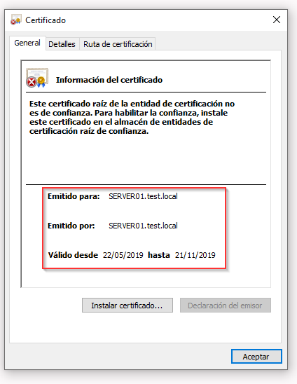 Certificado