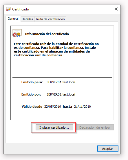 Certificado