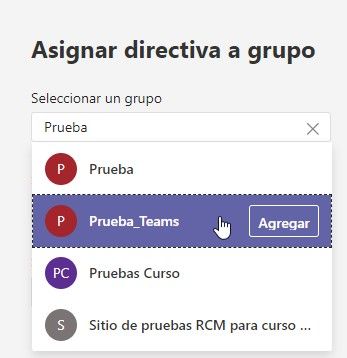 Gestionar directivas de reunión en Microsoft Teams