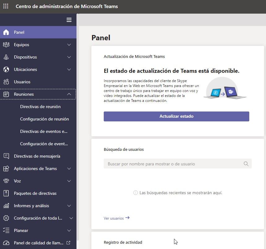 Gestionar directivas de reunión en Microsoft Teams